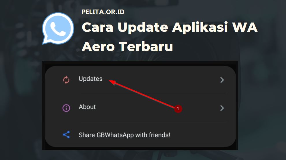Cara Update Aplikasi Wa Aero Terbaru