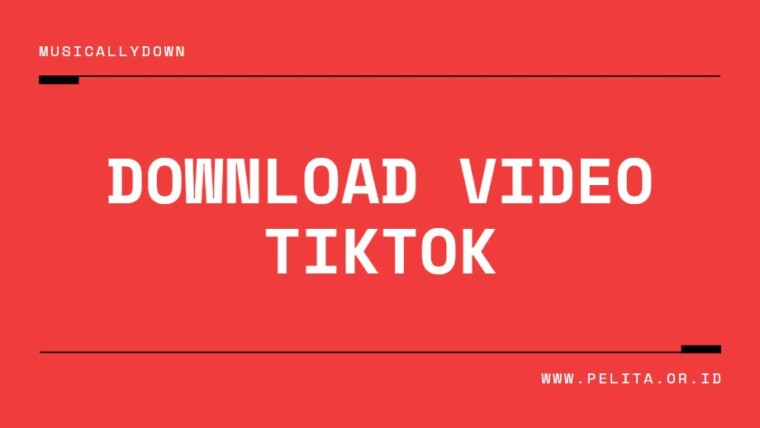 Download Video Tiktok Lewat Musicallydown